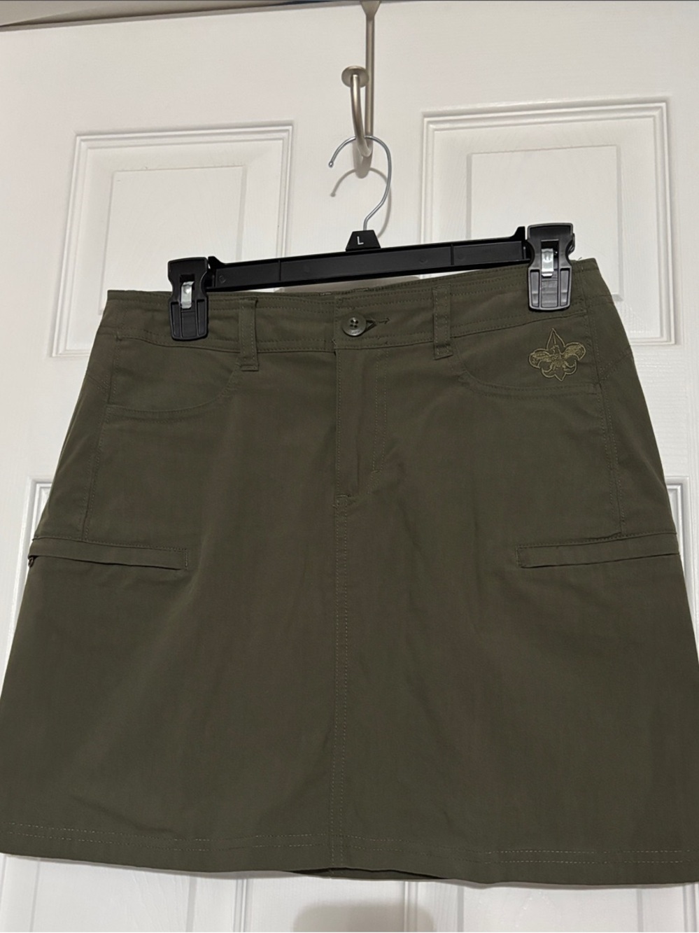 Scouting America Olive Green A-Line Skort